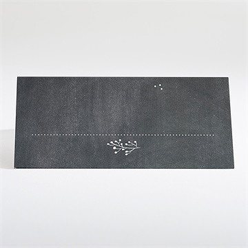 Tischkarte Hochzeit Gravur Auf Schiefertafel - Vue 2