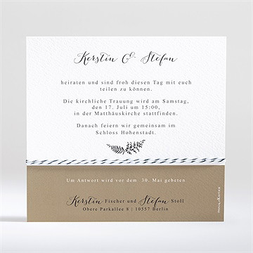 Hochzeitseinladung verknüpft - Vue 2