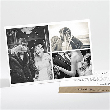 Dankeskarte Hochzeit verknüpft