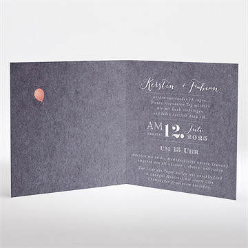 Hochzeitseinladung vintage auto - Vue 2