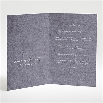 Menükarte Hochzeit Vintage Auto - Vue 2