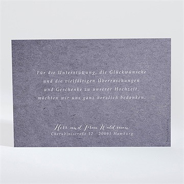 Dankeskarte Hochzeit vintage auto - Vue 2