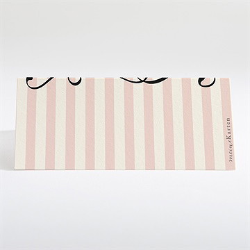 Tischkarte Hochzeit Retro-Ambiente - Vue 2