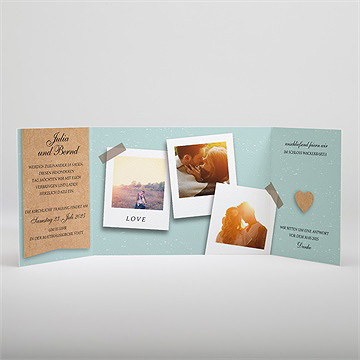 Hochzeitseinladung Fotoalbum - vue 2