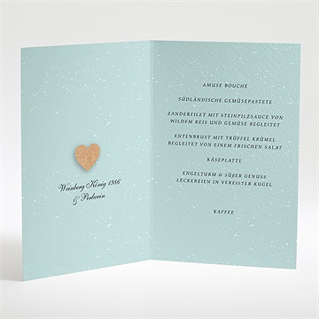 Menükarte Hochzeit fotoalbum - Vue 2