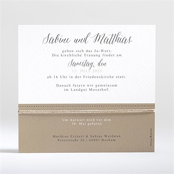 Hochzeitseinladung Natürlich Verbunden - Vue 2