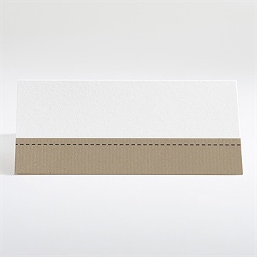 Tischkarte Hochzeit natürlich verbunden - Tischkarte Rückseite