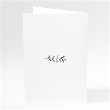 Menükarte Hochzeit zarte blüte - vue 3