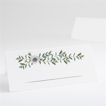 Tischkarte Hochzeit Zarte blüte