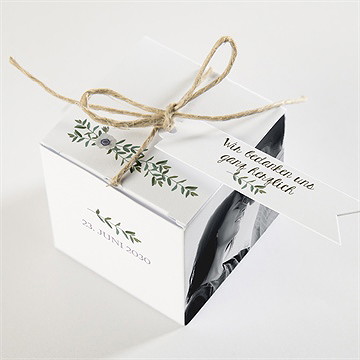 Geschenkbox Hochzeit zarte blüte - Vue 3