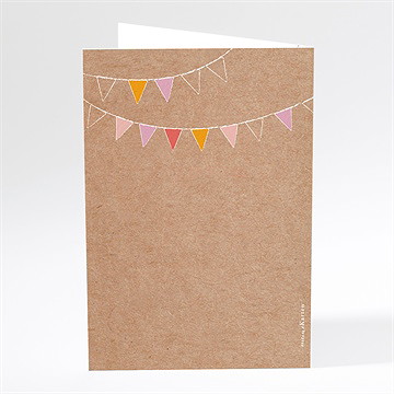 Menükarte Hochzeit fahnen - vue 3