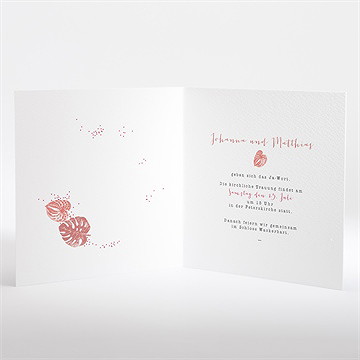 Hochzeitseinladung Philodendron - Vue 2