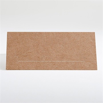 Tischkarte Hochzeit Vertrauen - Tischkarte Rückseite