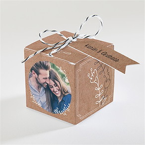 Geschenkbox Hochzeit vertrauen