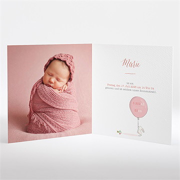 Geburtskarte Willkommen - Vue 2