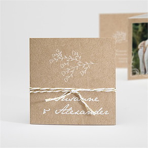 Hochzeitseinladung kraft