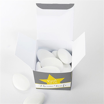 Geschenkbox Taufe schaukelpferd gelb - Vue 4