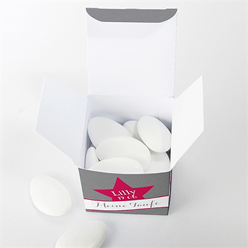 Geschenkbox Taufe schaukelpferd rot - Vue 4