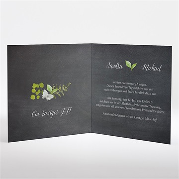 Hochzeitseinladung frühlingstafel - Vue 2