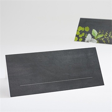 Tischkarte Hochzeit Frühlingstafel - Tischkarte Rückseite