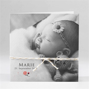 Geburtskarte Porträt