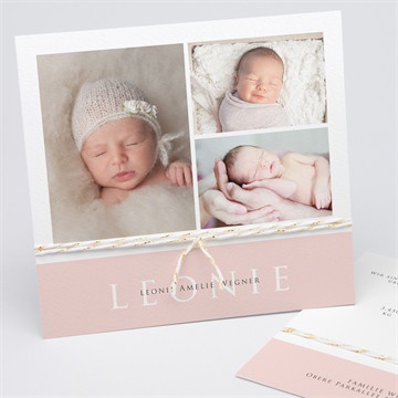 Geburtskarte zartheit