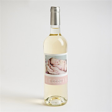 Flaschenetikett Geburt Zartheit - Vue 2