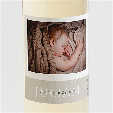 Flaschenetikett Geburt Das Pure Glück