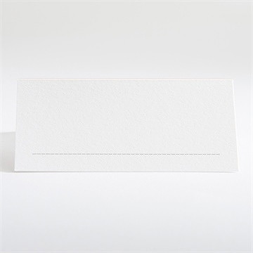 Tischkarte Taufe rosa poetik - Dos du marque-place