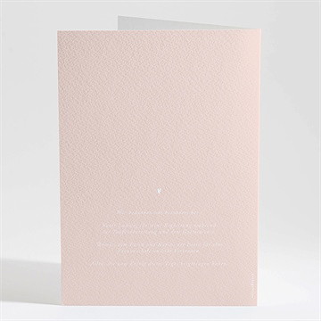 Kirchenheft Taufe zarte rosa blumen - Vue 4