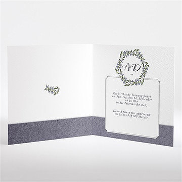 Hochzeitseinladung retrokranz - Vue 2