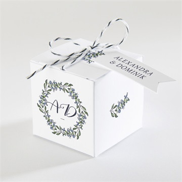 Geschenkbox Hochzeit Retrokranz