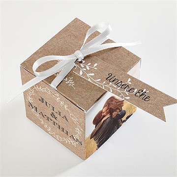 Geschenkbox Hochzeit zurück zur natur - Sicht 3