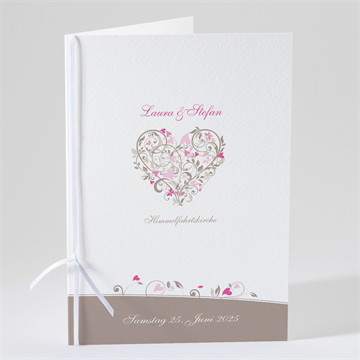 Kirchenheft Hochzeit herzschlag