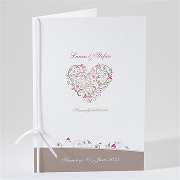 Kirchenheft Hochzeit herzschlag