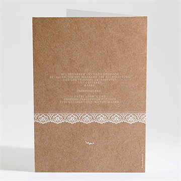 Kirchenheft Hochzeit rund um die spitze - vue 4