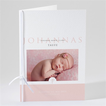 Kirchenheft Taufe rosa poetik
