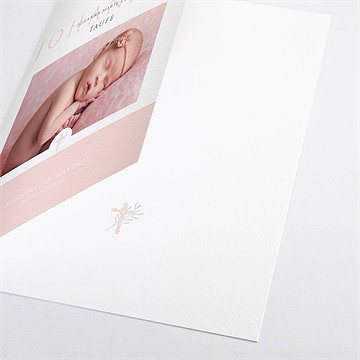 Kirchenheft Taufe rosa poetik - Sicht 2