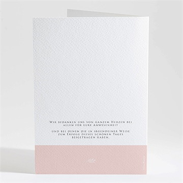 Kirchenheft Taufe rosa poetik - Sicht 4