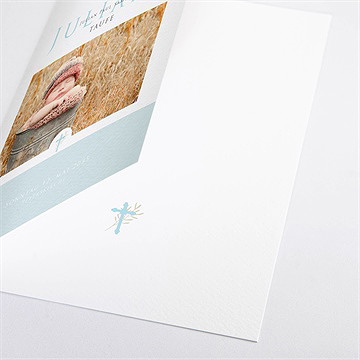 Kirchenheft Taufe blaue poetik - Sicht 2