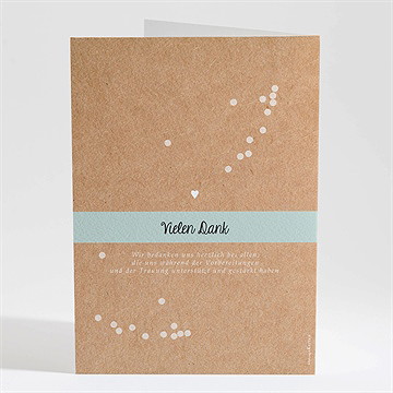 Kirchenheft Hochzeit kleines origami - Sicht 4