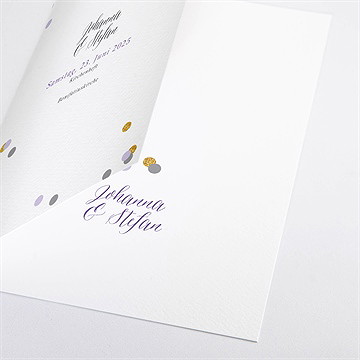 Kirchenheft Hochzeit konfettiregen - Vue 2