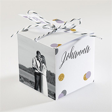 Geschenkbox Hochzeit konfettiregen - Vue 2