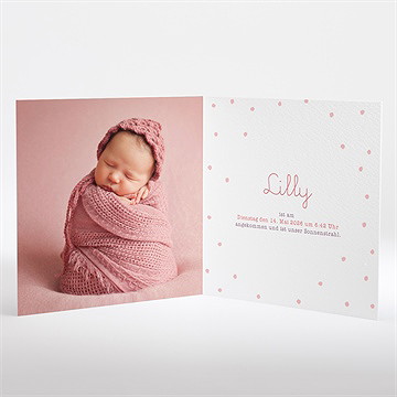 Geburtskarte lilly - Vue 2