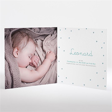 Geburtskarte Leonard - Vue 2