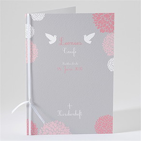 Kirchenheft Taufe vogelflug mädchen