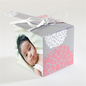 Geschenkbox Taufe vogelflug mädchen - Vue 2
