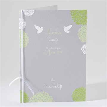 Kirchenheft Taufe Fliegende Tauben