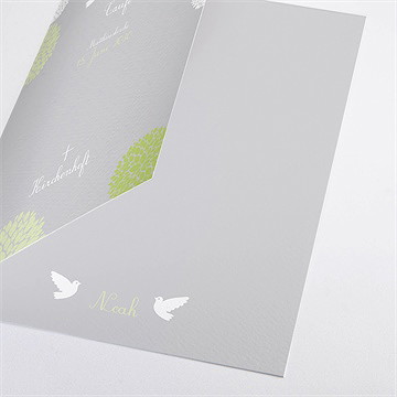 Kirchenheft Taufe Fliegende Tauben - Sicht 2