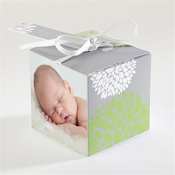 Geschenkbox Taufe fliegende tauben - Sicht 2